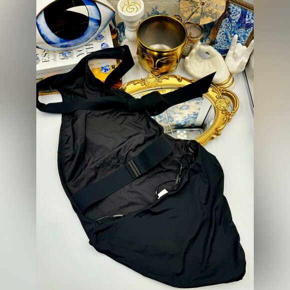 🆕 ZIMMERMANN 🧿 NWOT Anneke Halter One Piece Bathing Suit, Noir - Sz 1 - US 4/6 - Picture 13 of 16